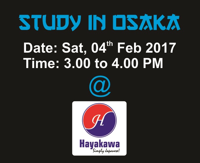 Study in Osaka!