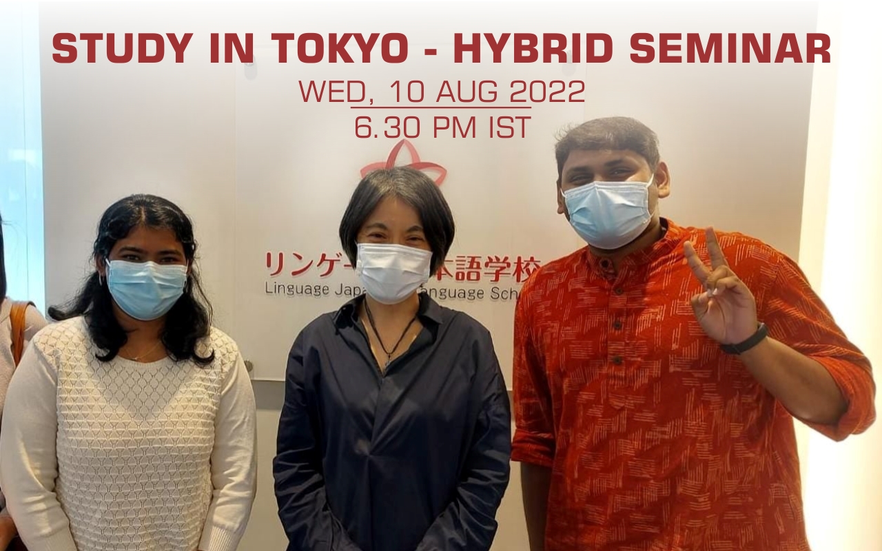 Study in Tokyo - Aug 2022 - Hybrid Seminar